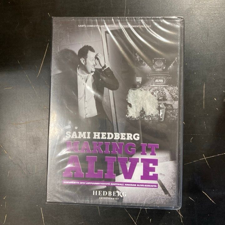 Sami Hedberg - Making It Alive DVD (avaamaton) -komedia-